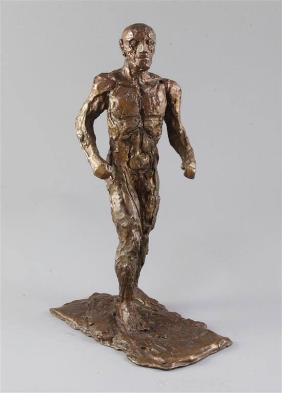 § Dame Elizabeth Frink R.A. (1930-1993) Walking Man 11.5in.